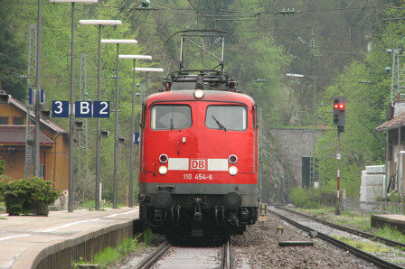 RE 4717 in Triberg Schwarzwaldbahn