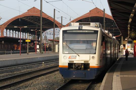 Ortenau-S-Bahn OSB in Strasbourg, Foto: Frank Passlick